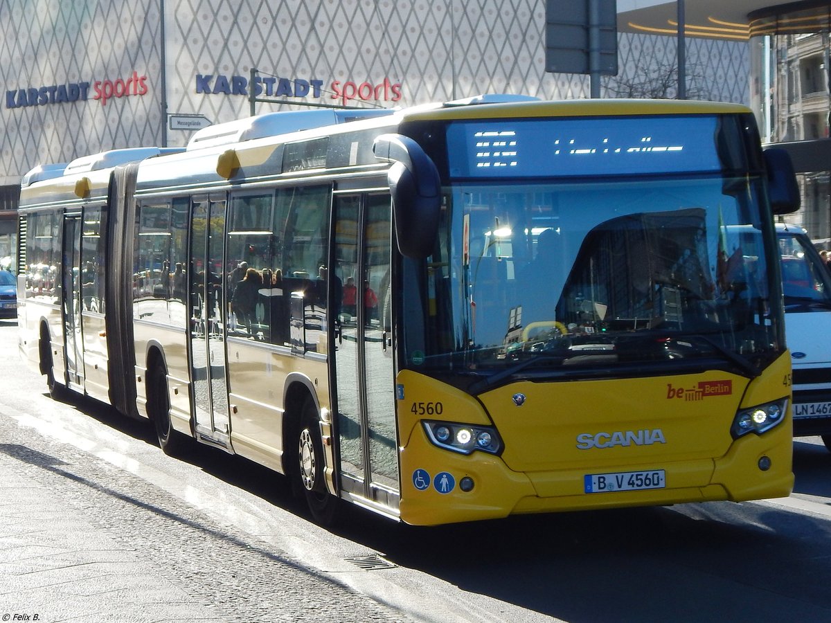 Scania Citywide der BVG in Berlin.