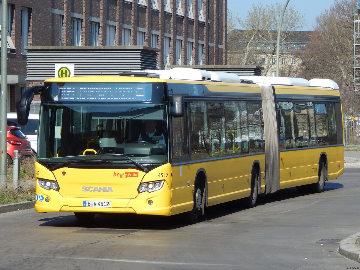 Scania Citywide der BVG in Berlin.