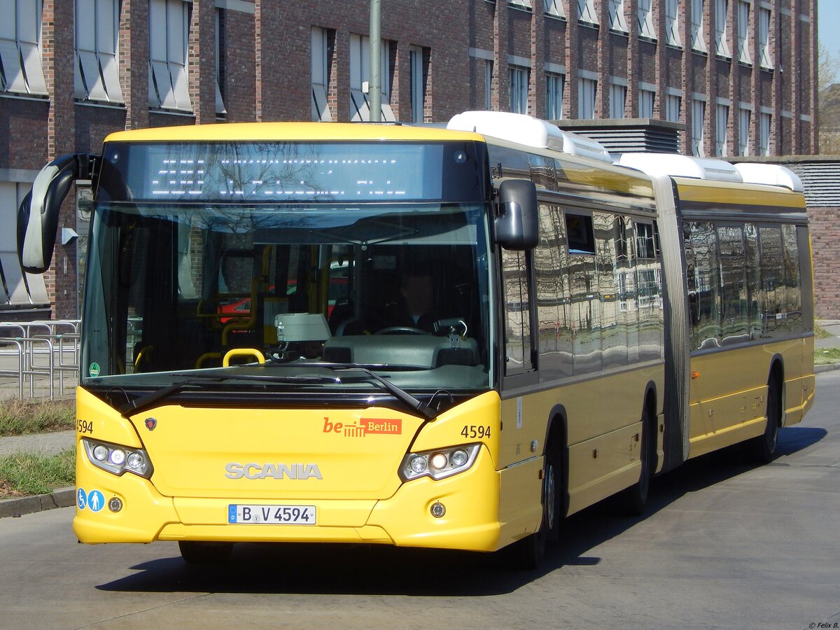 Scania Citywide der BVG in Berlin.