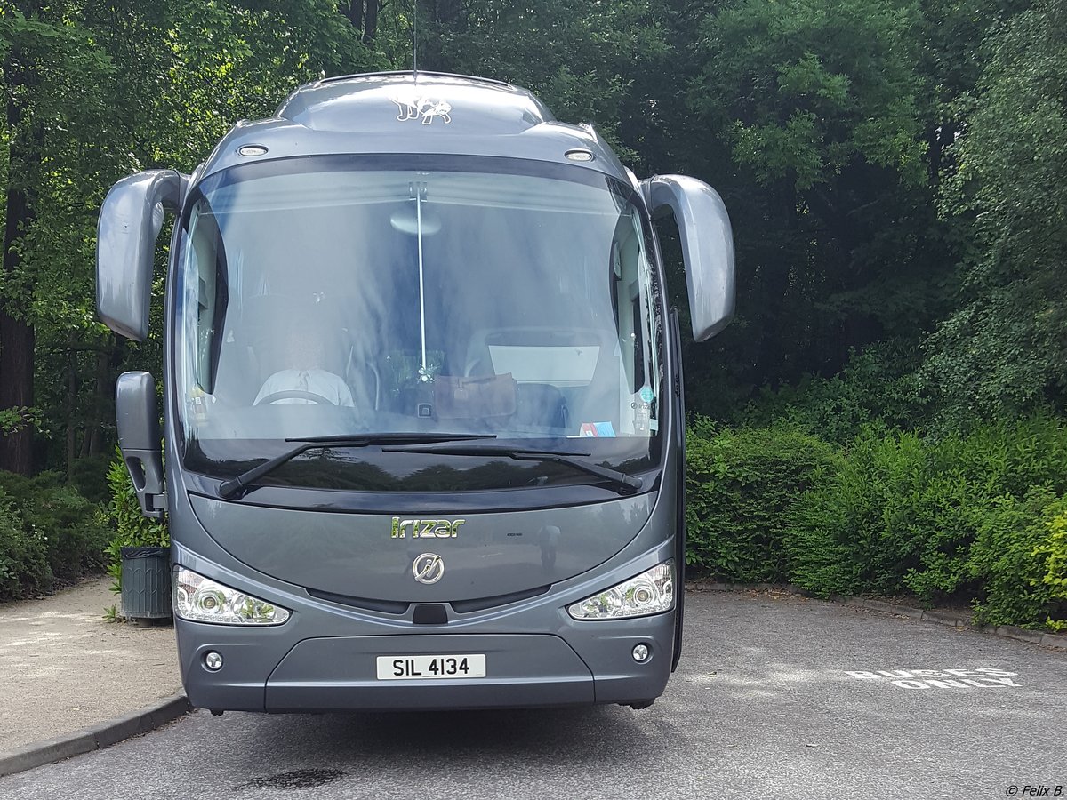 Scania Irizar von Silver Fox aus Schottland in Schottland.