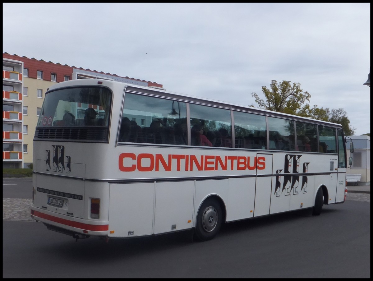 Setra 215 HD von Busreisen R. Labudda aus Deutschland in Binz.