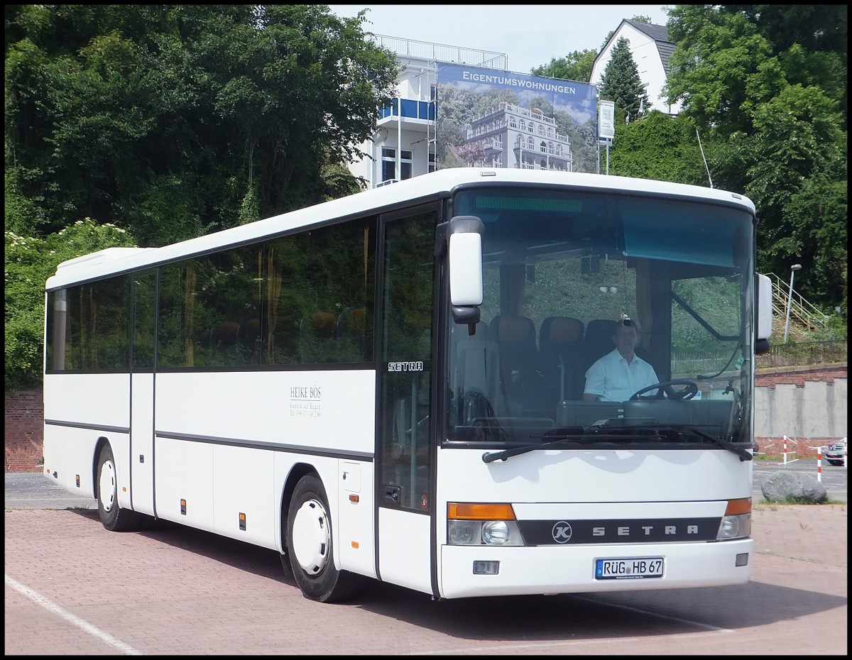 Setra 315 H von Heike Bs aus Deutschland im Stadthafen Sassnitz.