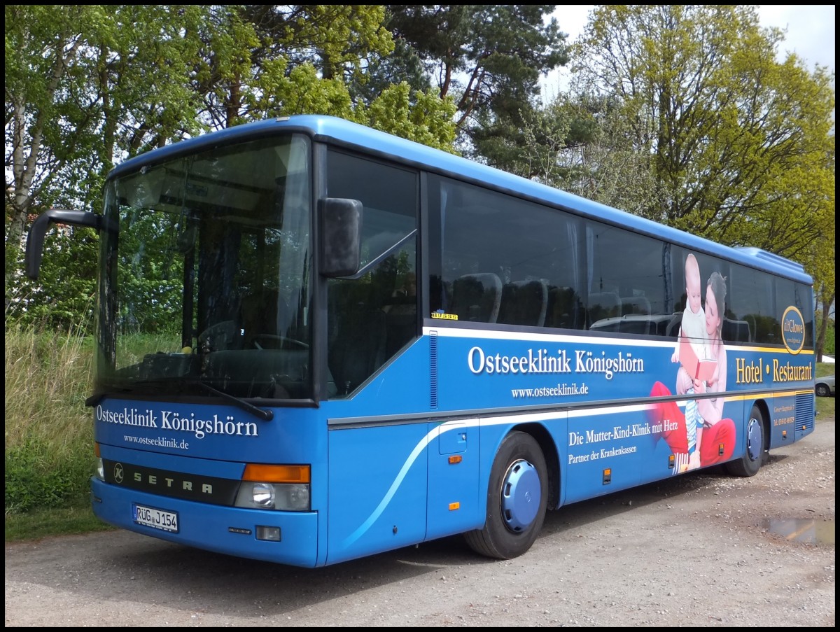 Setra 315 H der Ostseeklinik Königshörn in Binz.