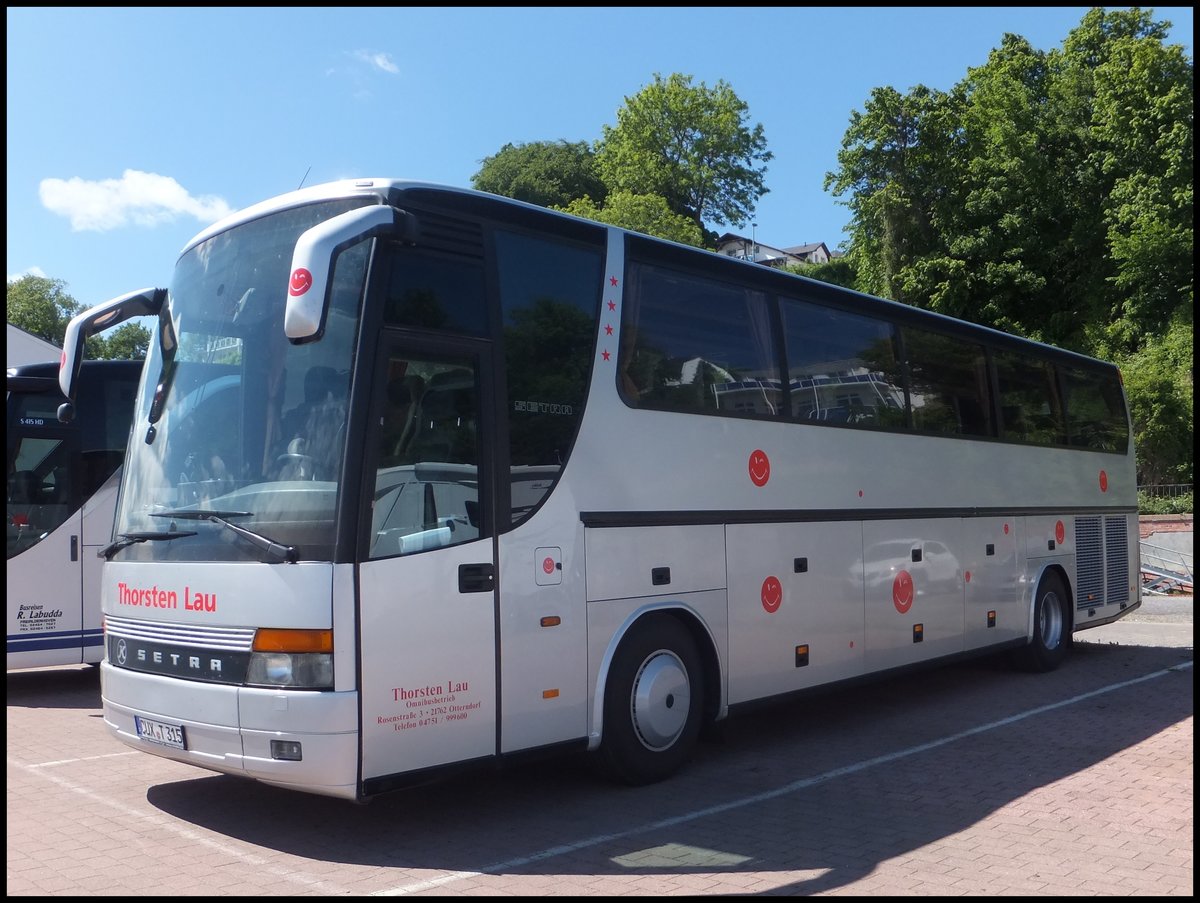 Setra 315 HDH von Thorsten Lau aus Deutschland im Stadthafen Sassnitz.