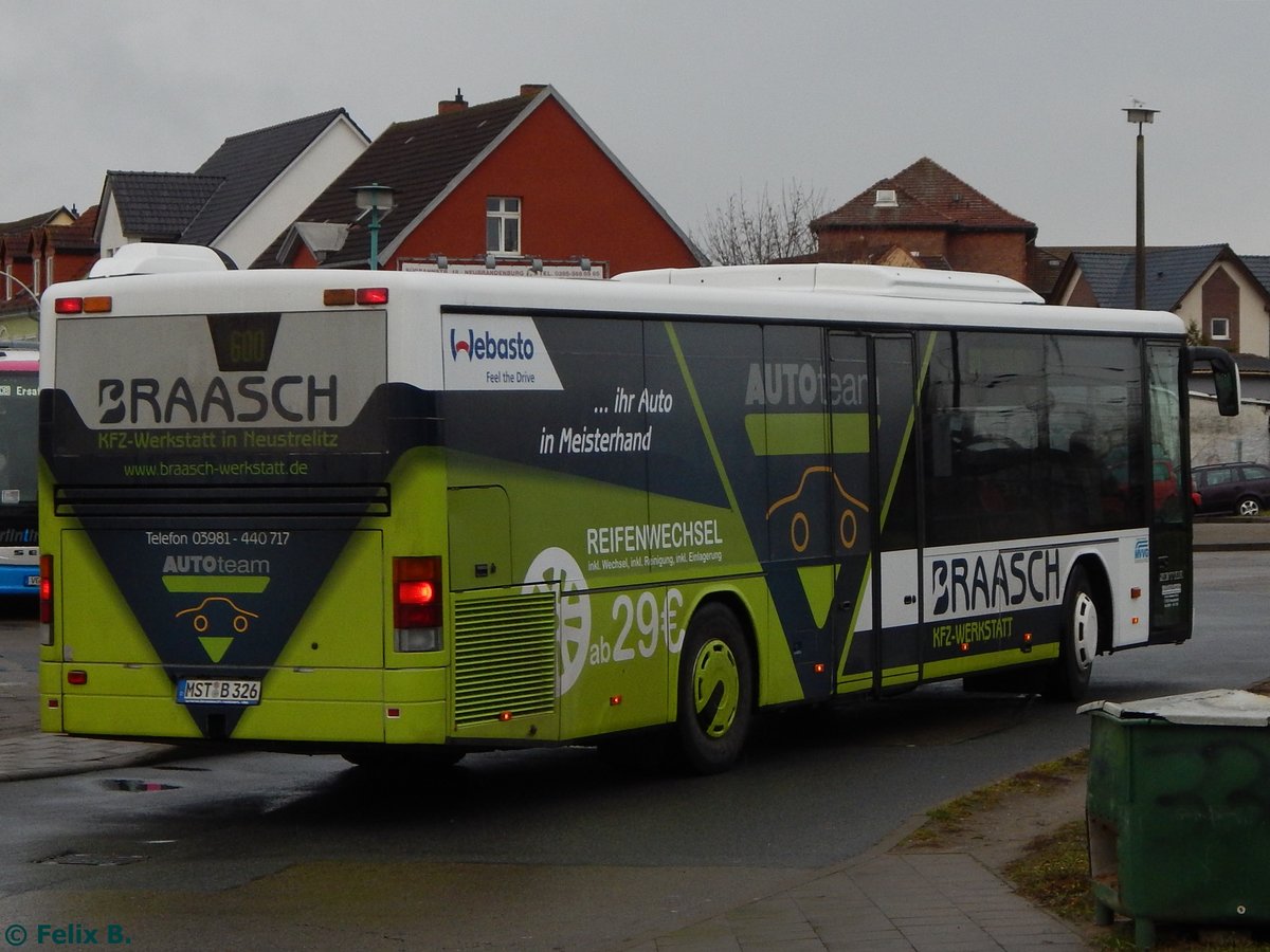 Setra 315 NF von Braasch Reisen aus Deutschland in Neubrandenburg. 