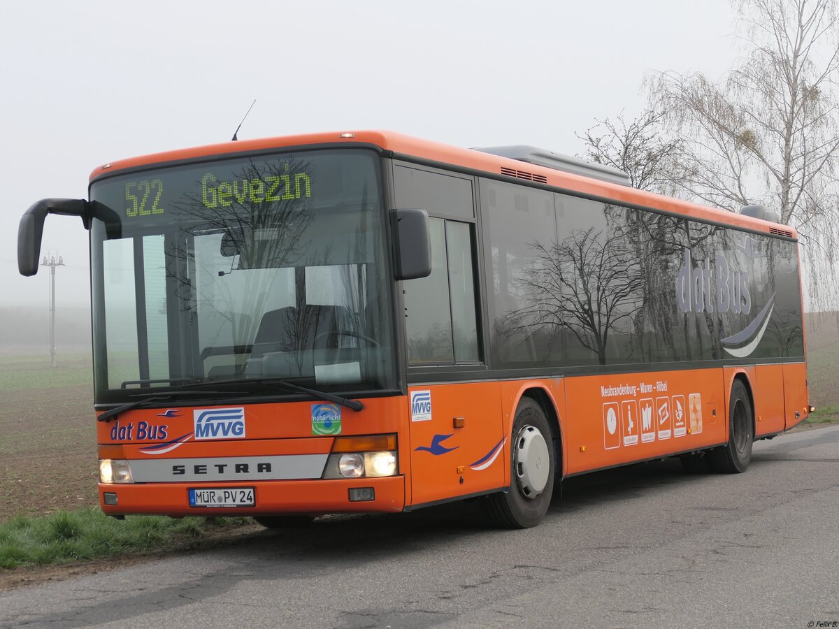 Setra 315 NF der MVVG in Gevezin.