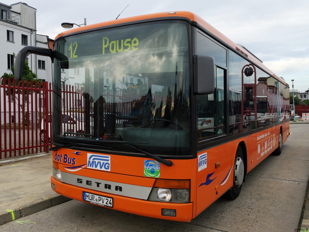 Setra 315 NF der MVVG in Neubrandenburg.