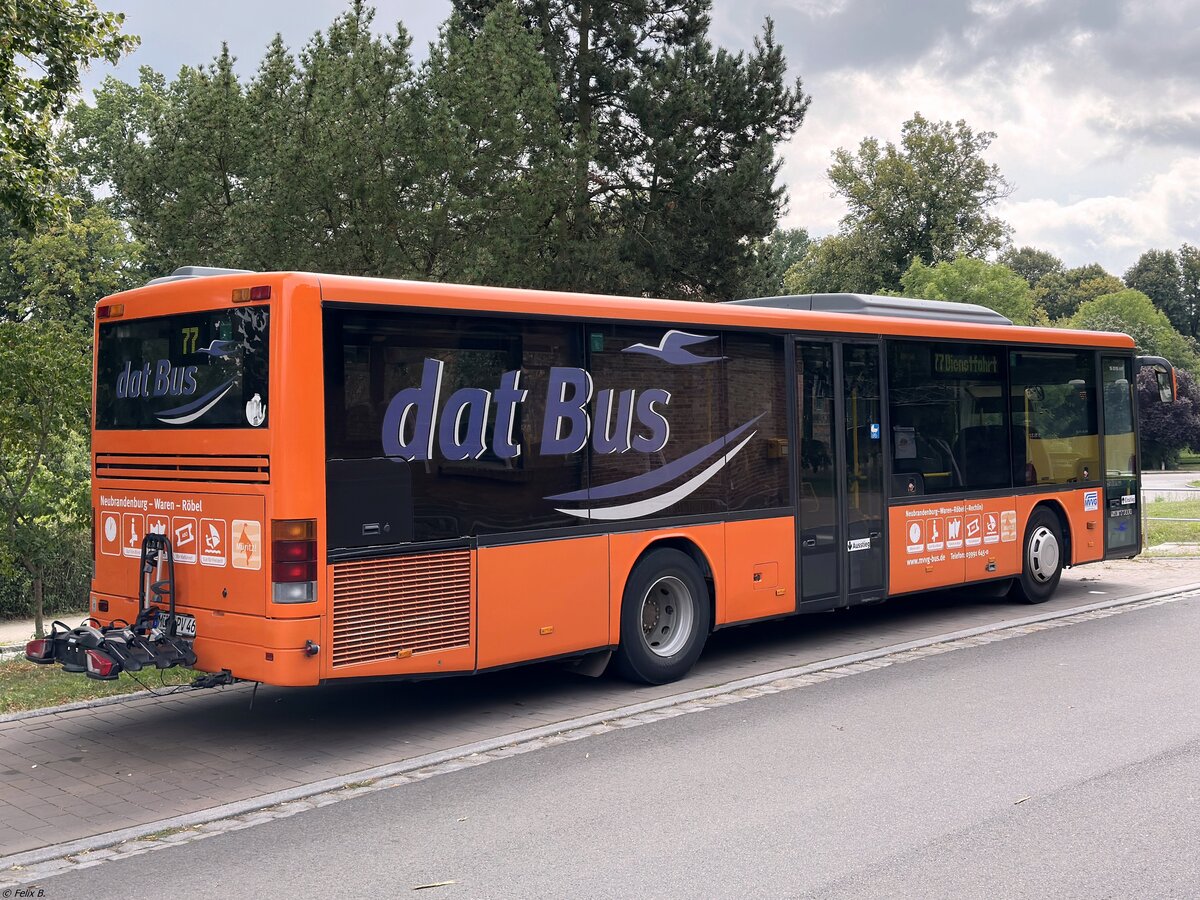 Setra 315 NF der MVVG in Plau am See.