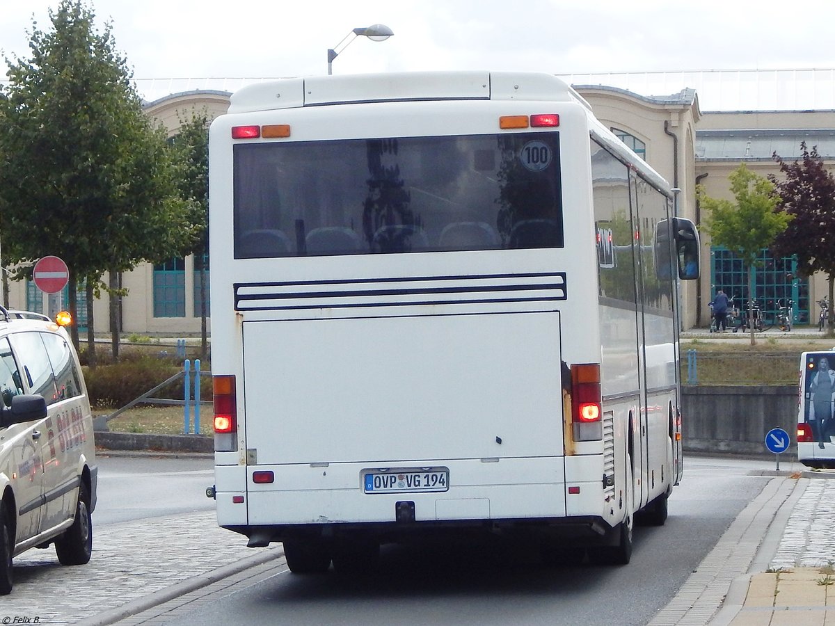 Setra 315 UL der Anklamer Verkehrsgesellschaft in Greifswald.