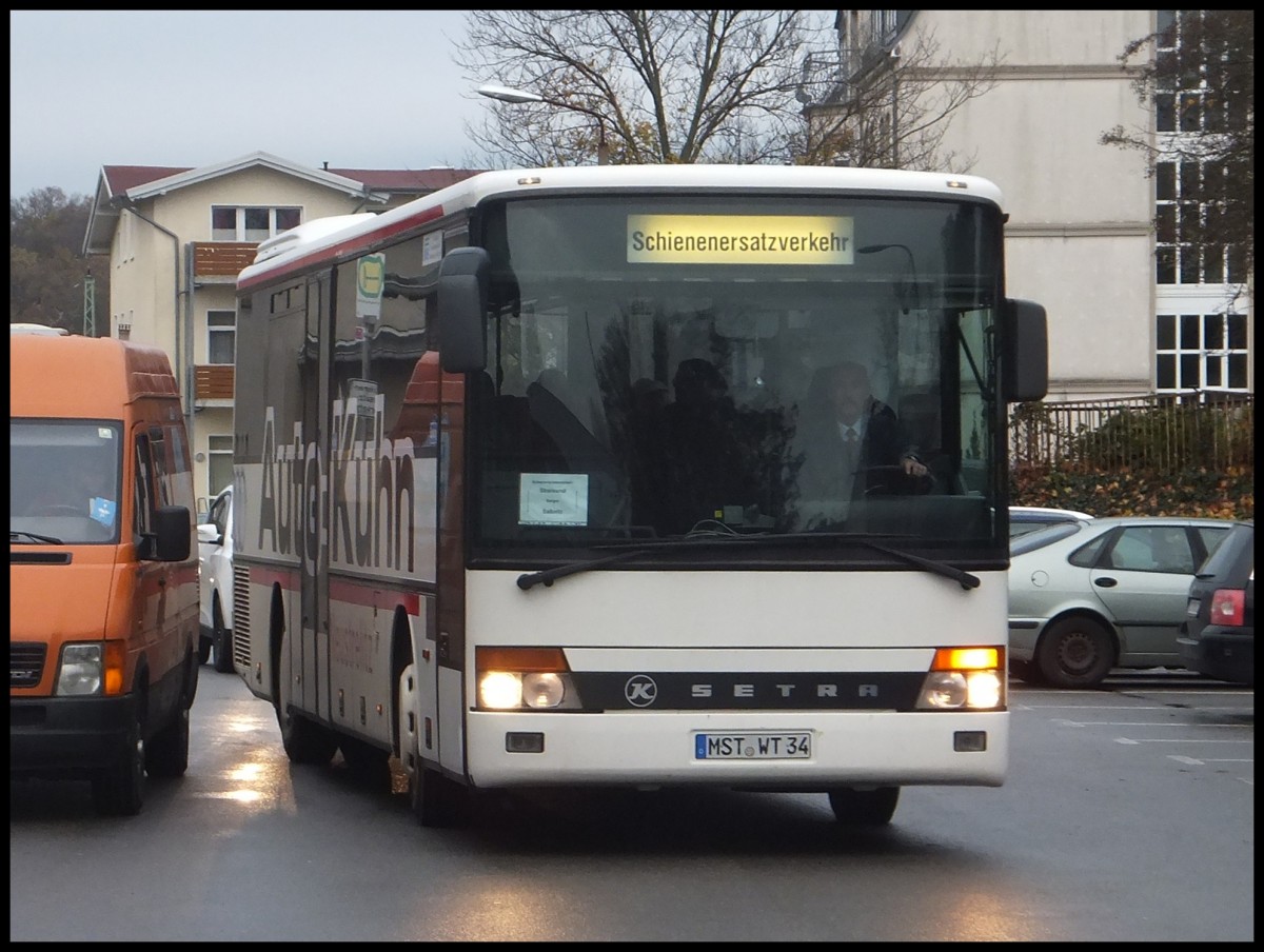 Setra 315 UL von Becker-Strelitz Reisen aus Deutschland in Bergen.