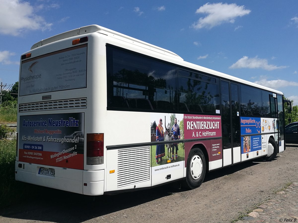 Setra 315 UL von Becker-Strelitz Reisen aus Deutschland in Neubrandenburg.