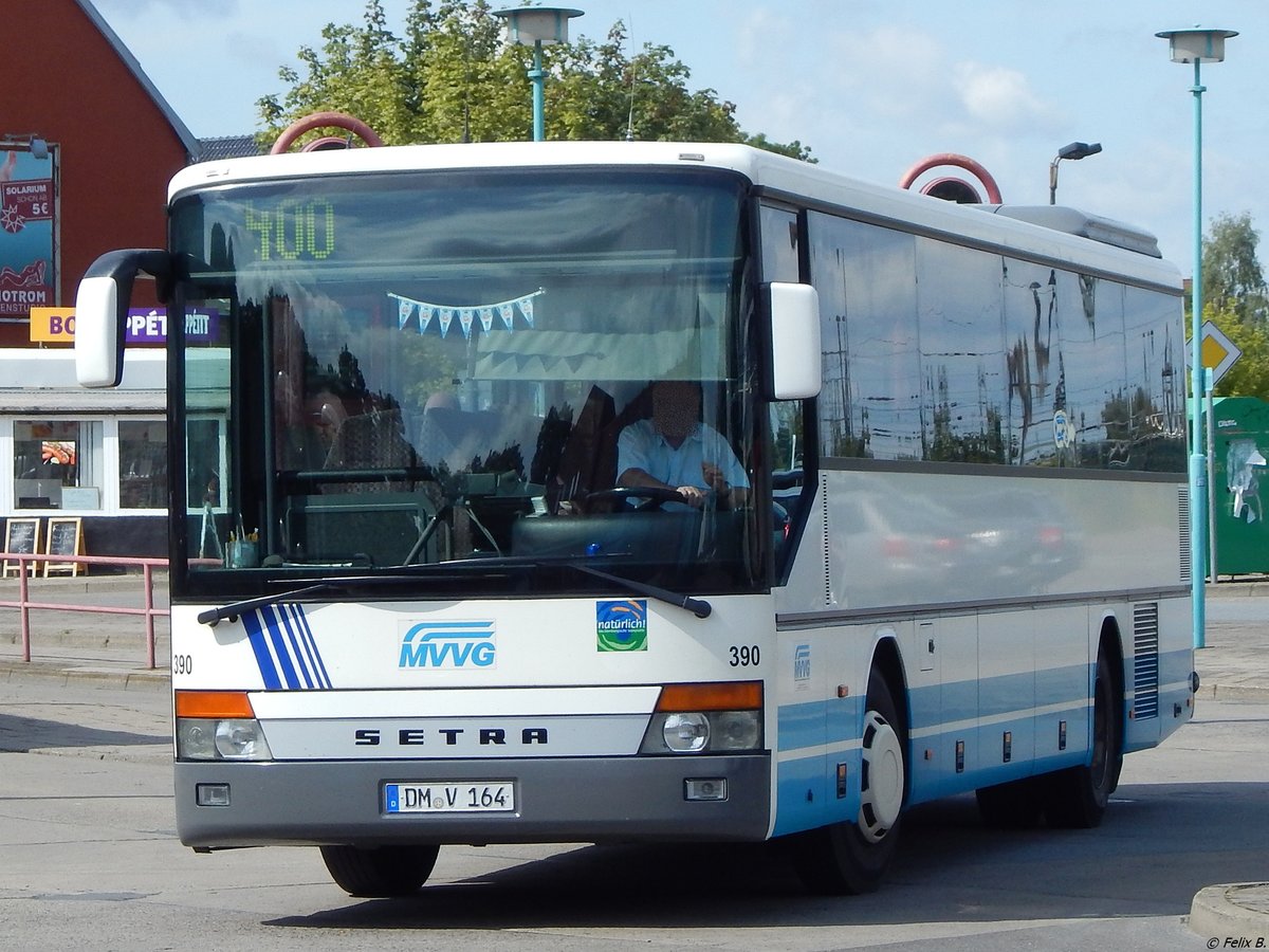 Setra 315 UL der MVVG in Neubrandenburg.