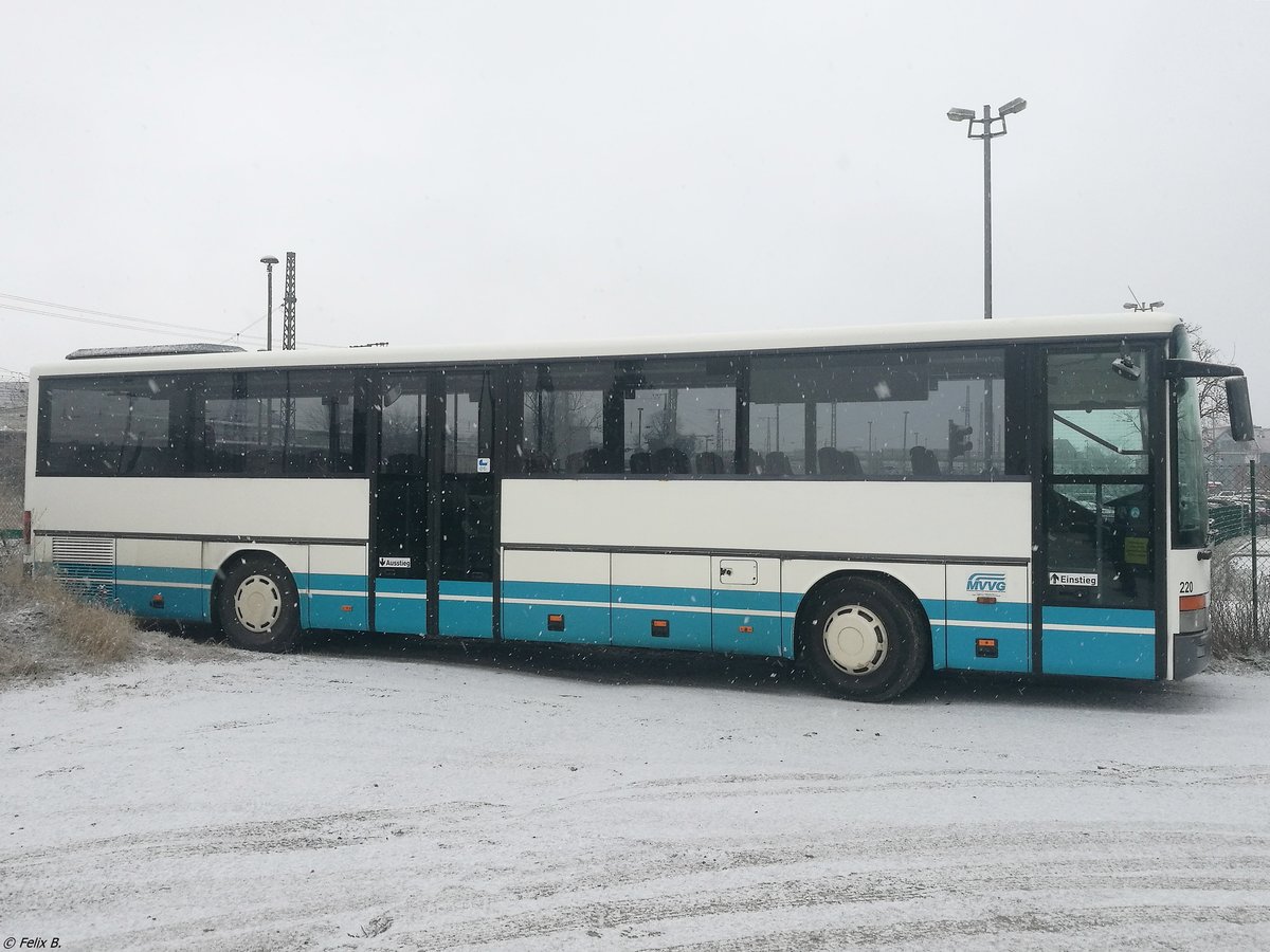 Setra 315 UL der MVVG in Neubrandenburg.