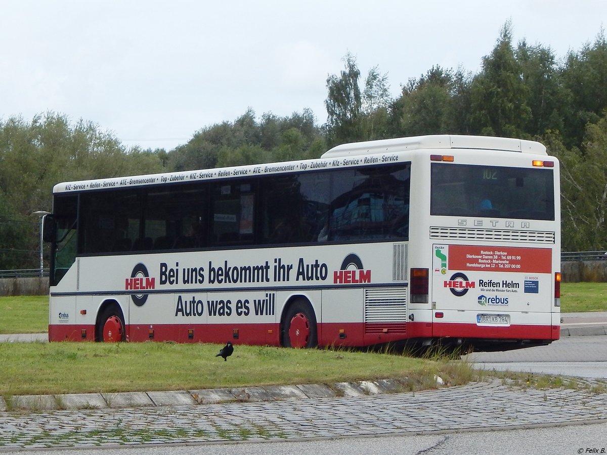 Setra 315 UL von Regionalbus Rostock in Rostock.