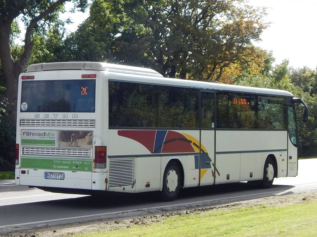 Setra 315 UL vom Reisedienst Teske aus Deutschland in Sassnitz.