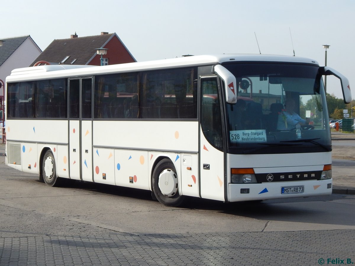 Setra 315 UL von Rohloff aus Deutschland in Neubrandenburg.