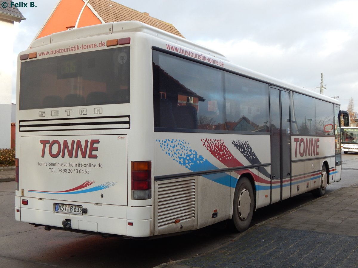 Setra 315 UL von Tonne aus Deutschland in Neubrandenburg.