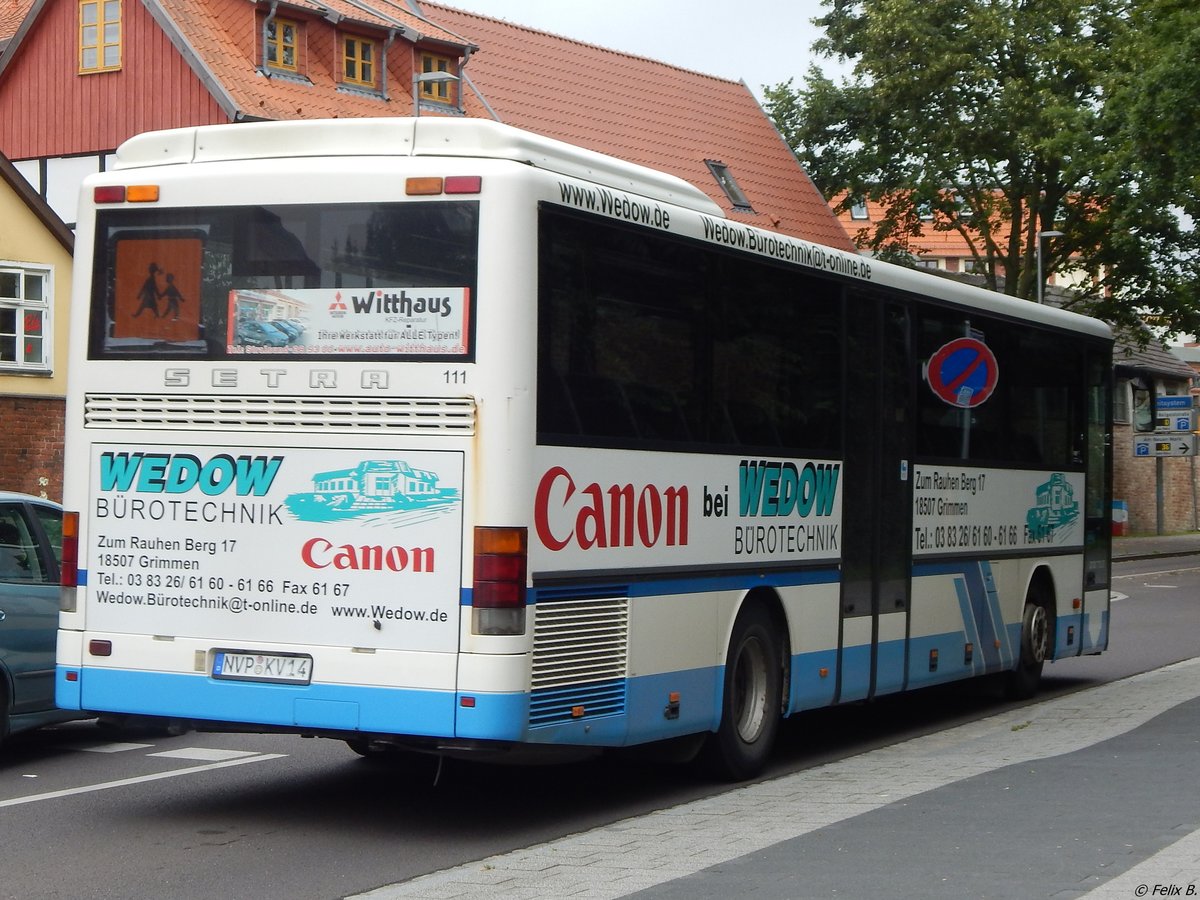 Setra 315 UL der VVR in Stralsund.