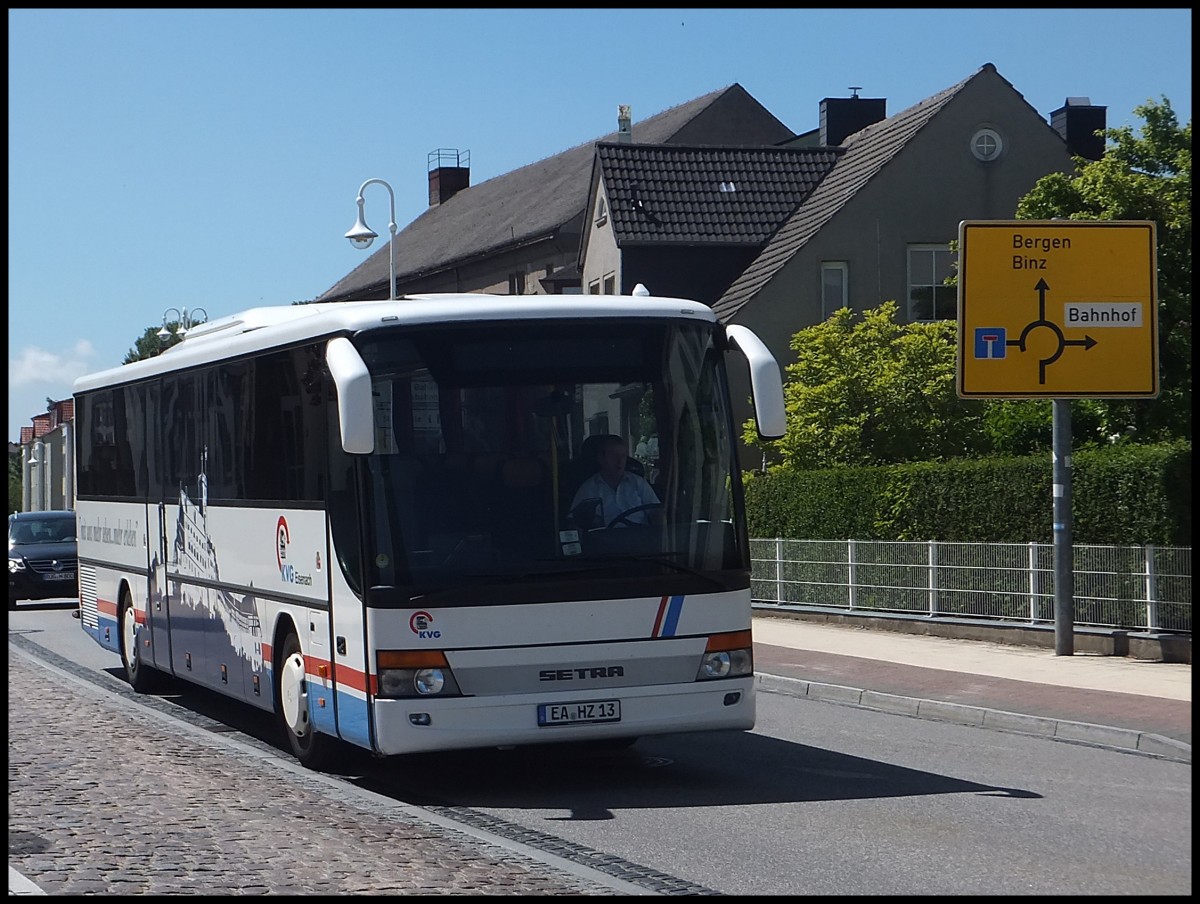 Setra 316 UL der KVG Eisenach in Sassnitz.