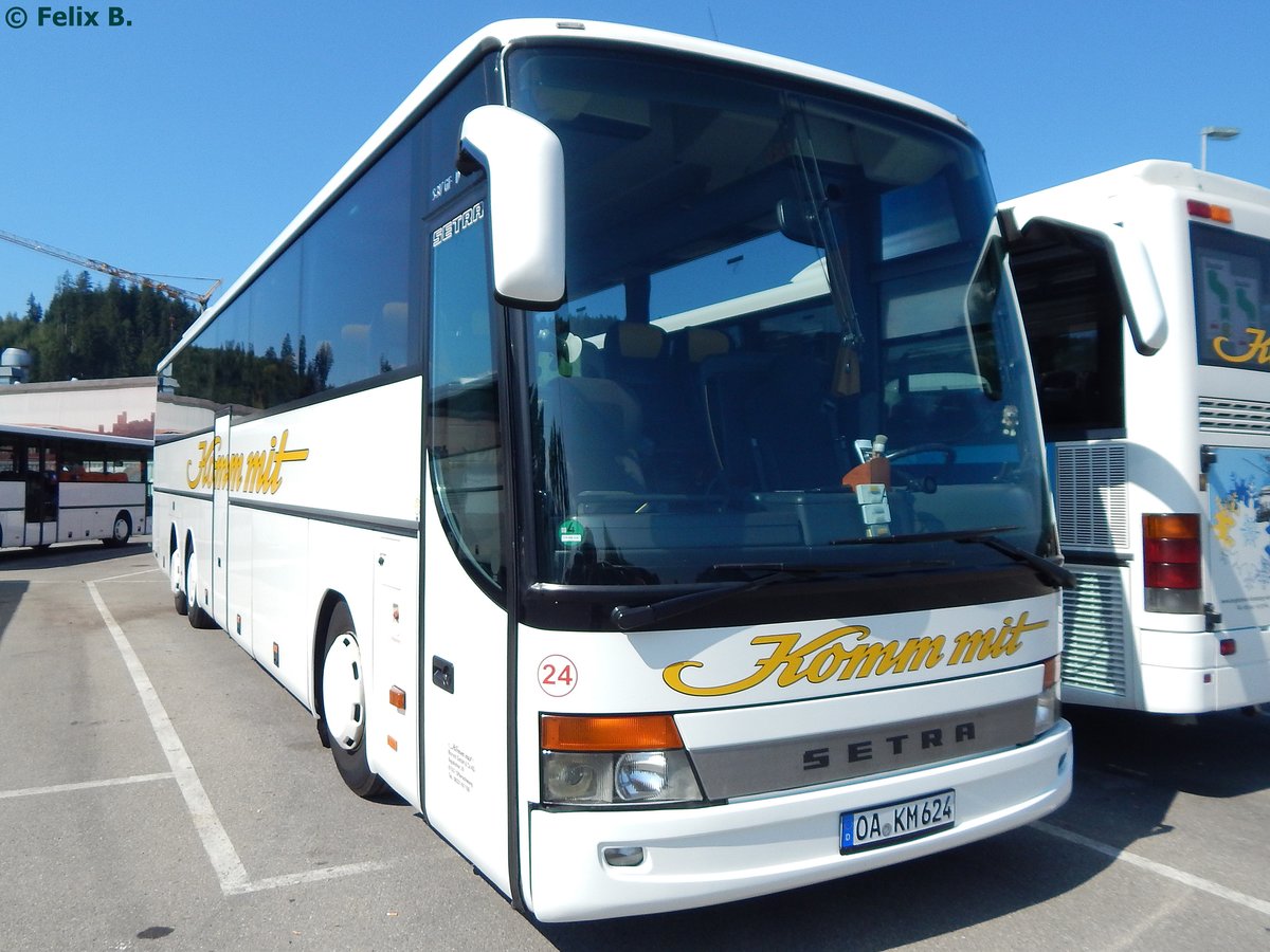 Setra 317 GT-HD von Komm mit Reisen aus Deutschland in Ofterschwang.