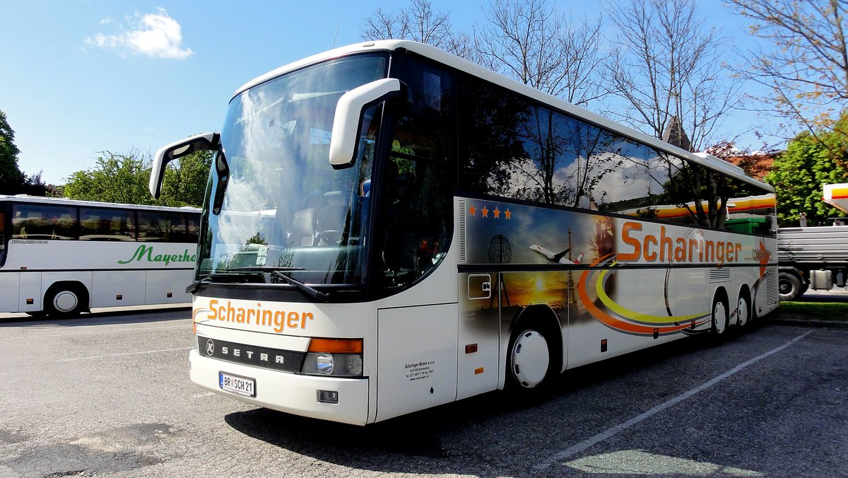 Setra 317 GT- HD von Scharinger Reisen aus sterreich in Krems.