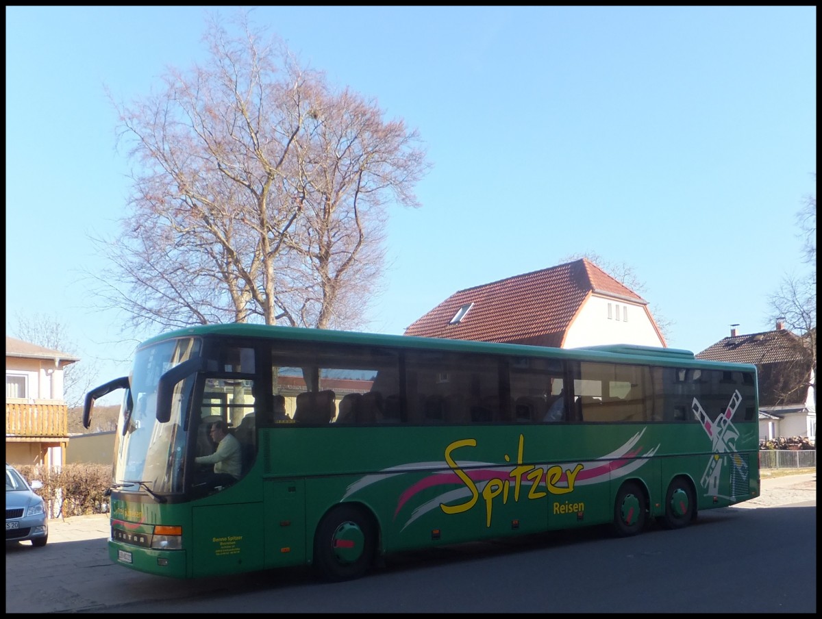 Setra 317 GT-HD von Spitzer-Reisen (ex Autokraft) aus Deutschland in Bergen.