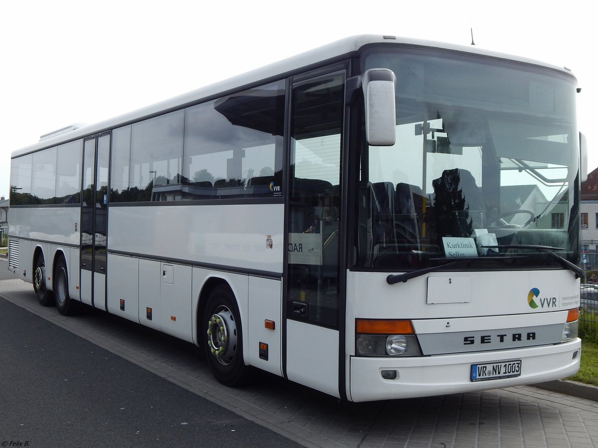 Setra 317 UL der VVR in Sassnitz.