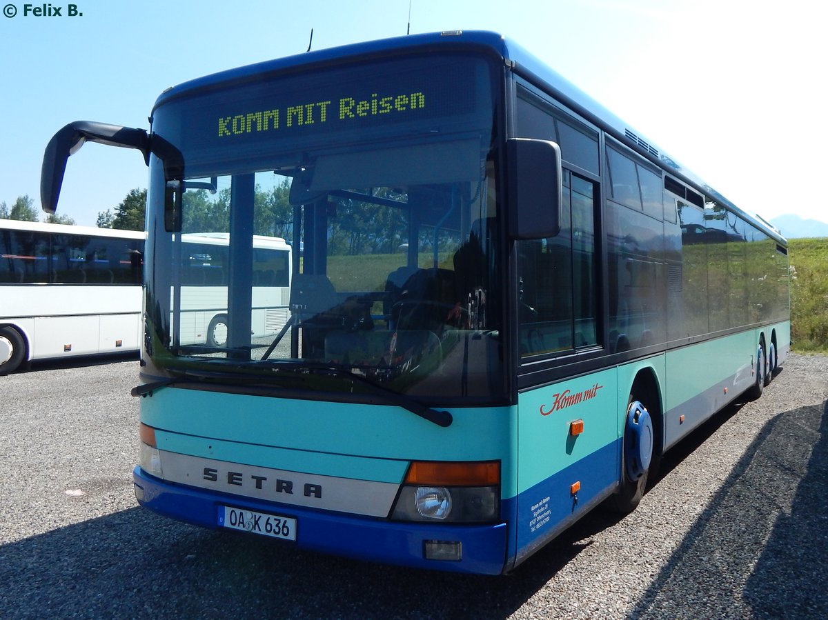 Setra 319 NF von Komm mit Reisen aus Deutschland in Ofterschwang.