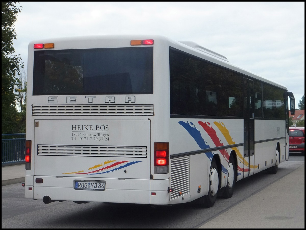 Setra 319 UL von Heike Bs aus Deutschland in Sassnitz.