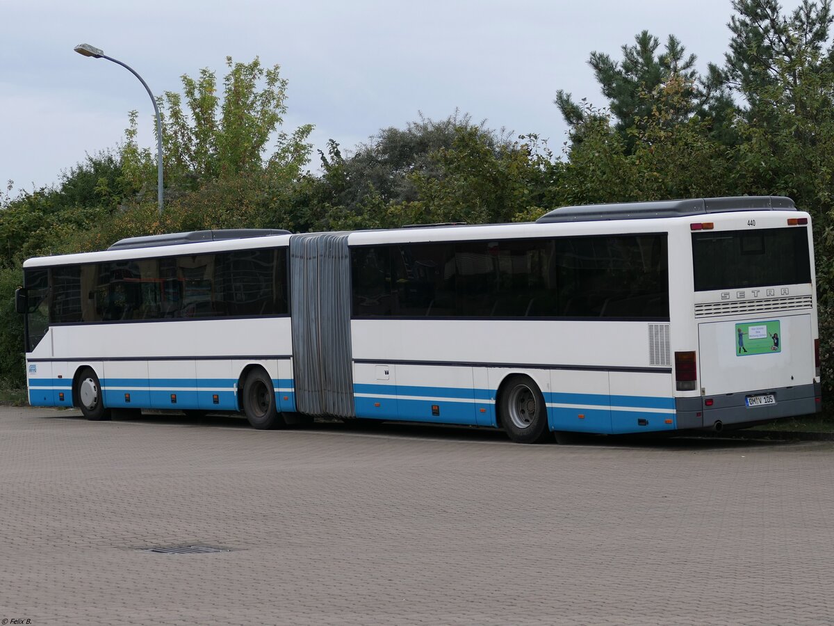 Setra 321 UL der MVVG in Waren.