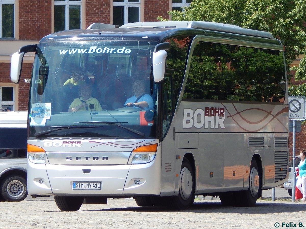 Setra 411 HD von Bohr aus Deutschland in Potsdam.