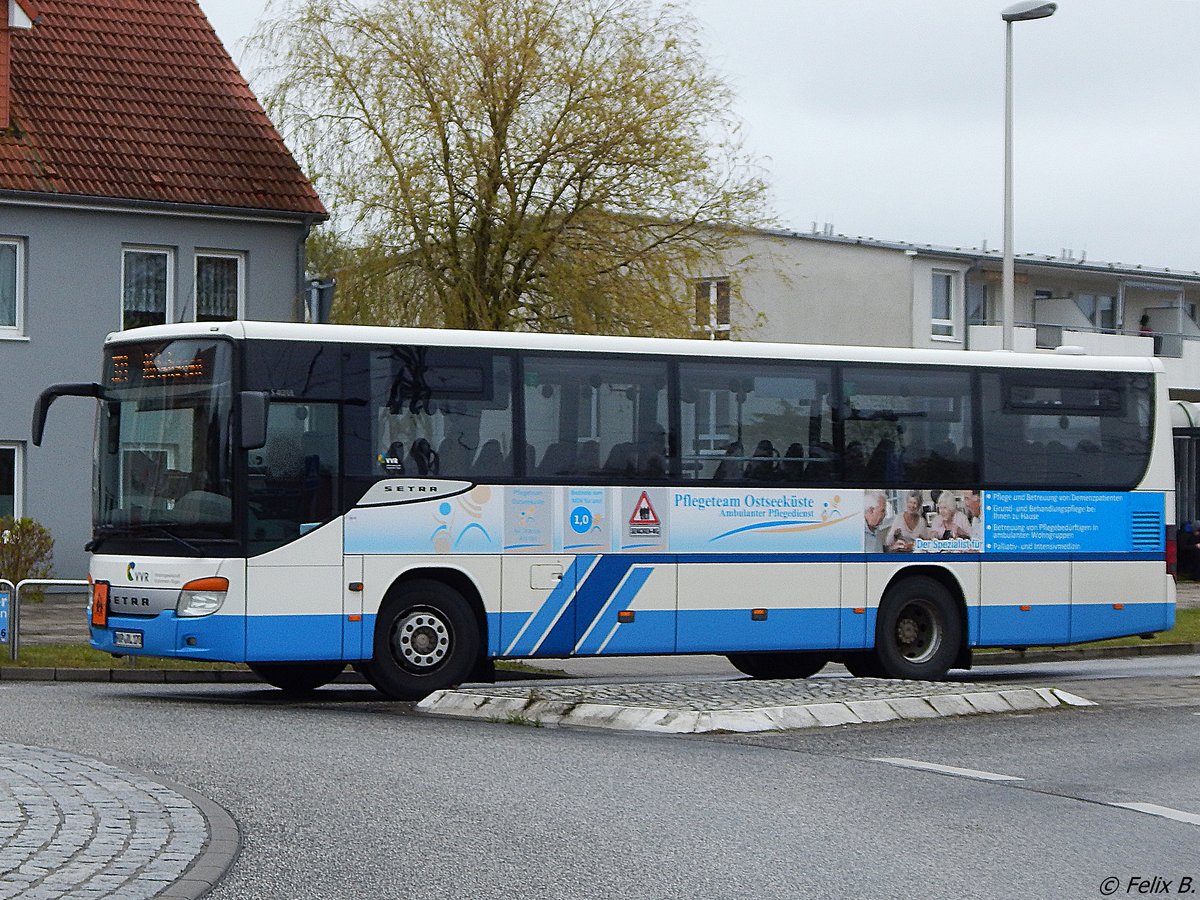 Setra 412 UL der VVR in Grimmen.