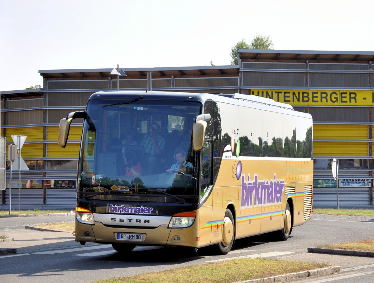 SETRA 415 GT-HD von BIRKMAIER Reisen aus Deutschland im Juli 2013 in Krems an der Donau unterwegs.