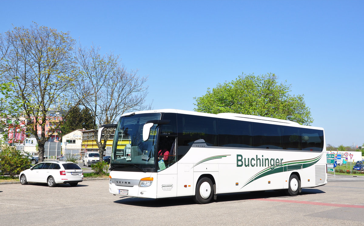 Setra 415 GT-HD von Buchinger Reisen aus sterreich in Krems.