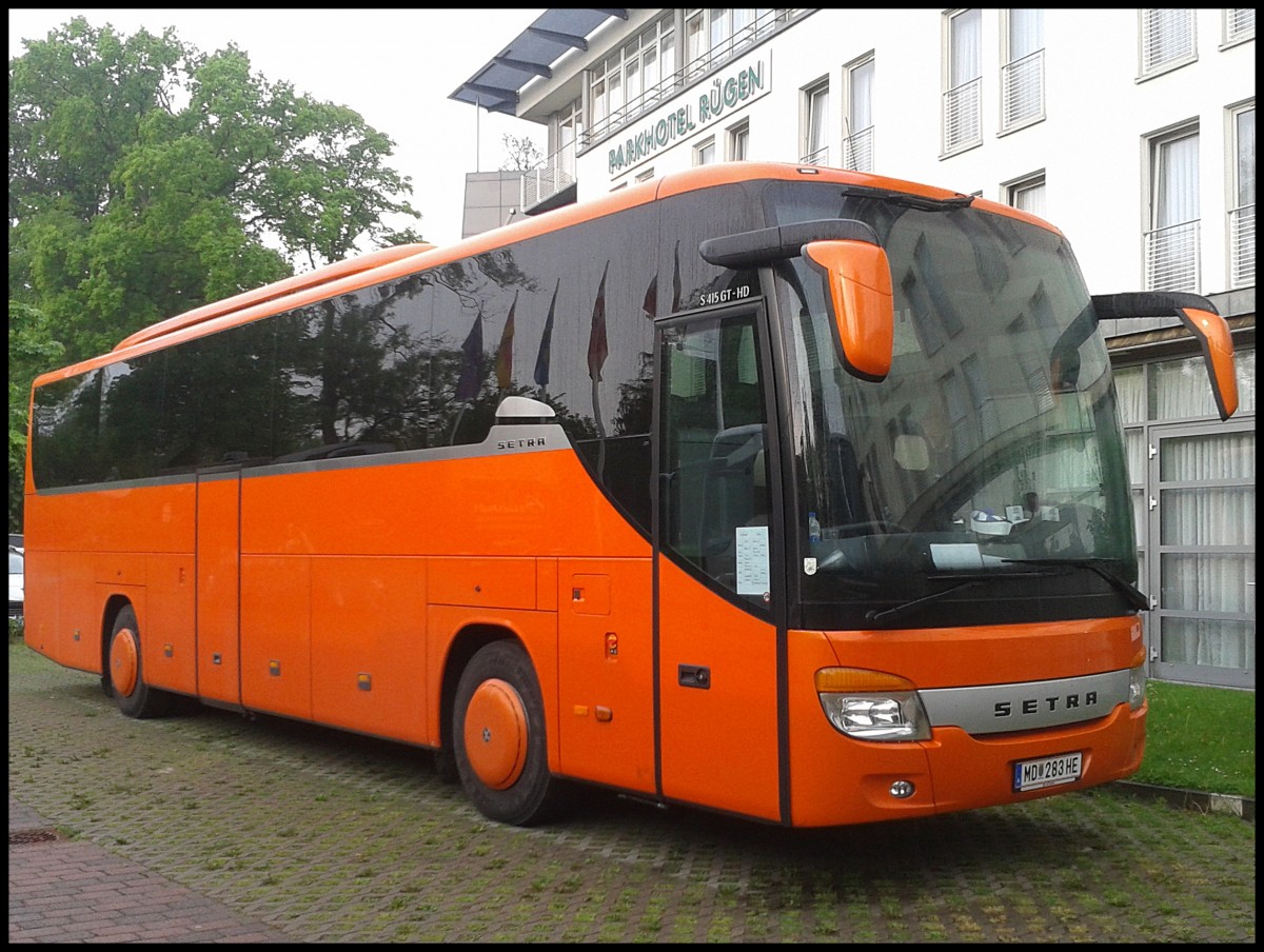 Setra 415 GT-HD von Felner aus sterreich in Bergen.