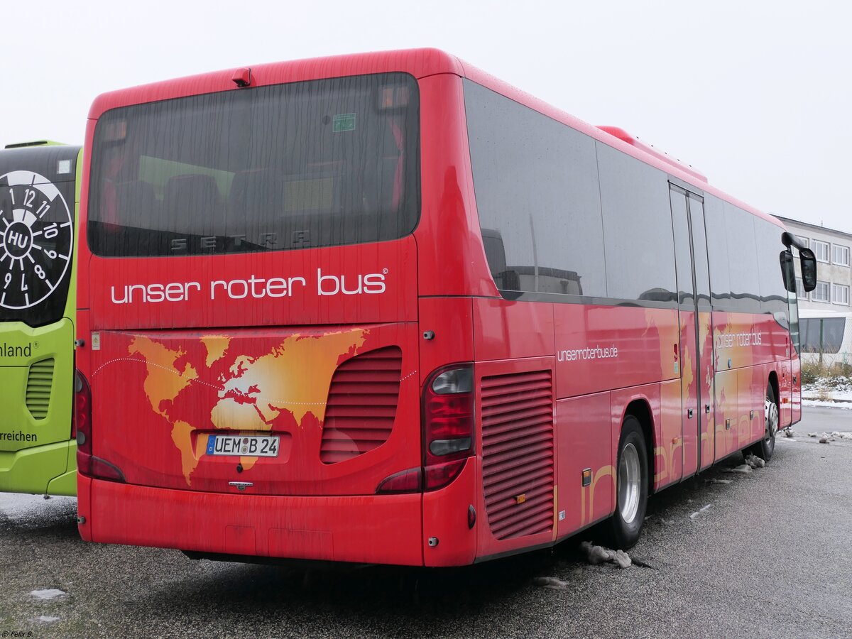 Setra 415 H Business von URB aus Deutschland in Ueckermünde.