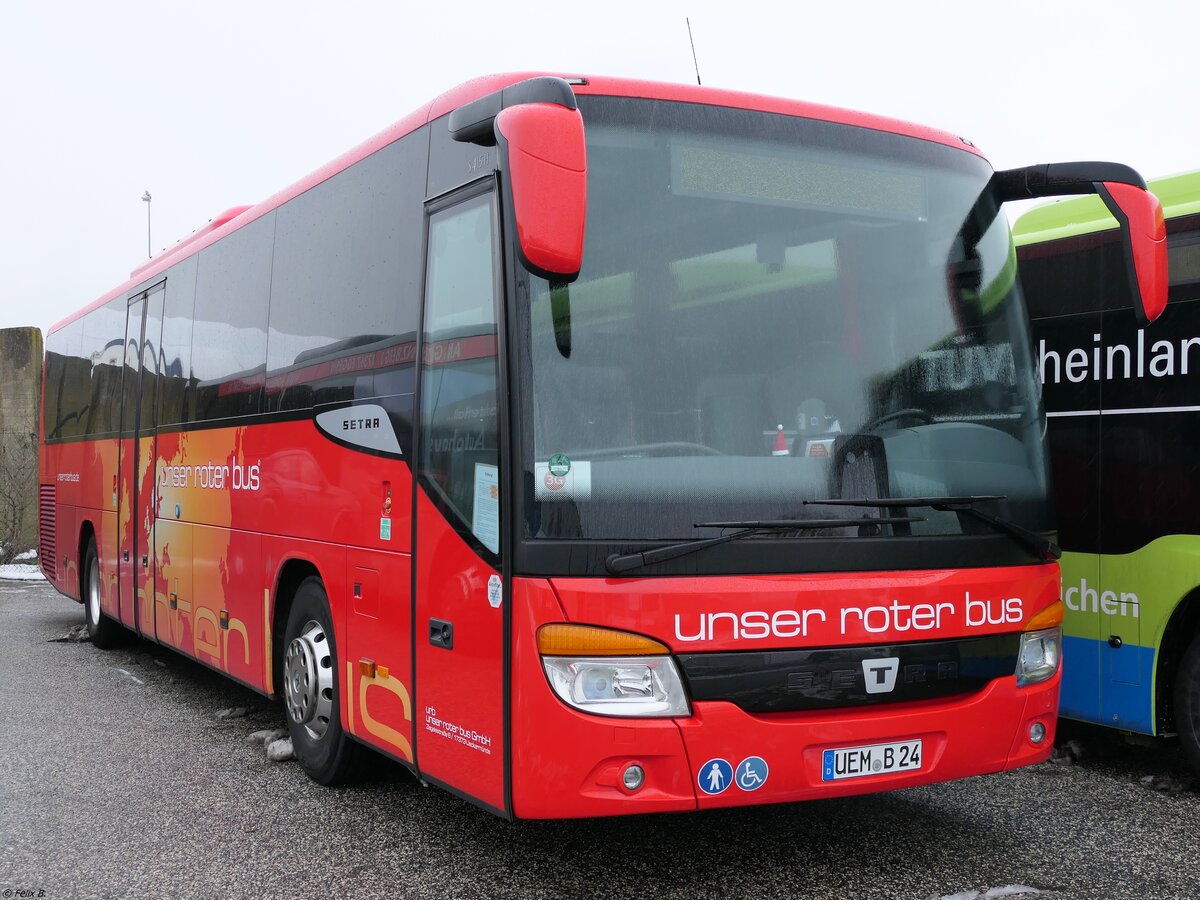 Setra 415 H Business von URB aus Deutschland in Ueckermünde.