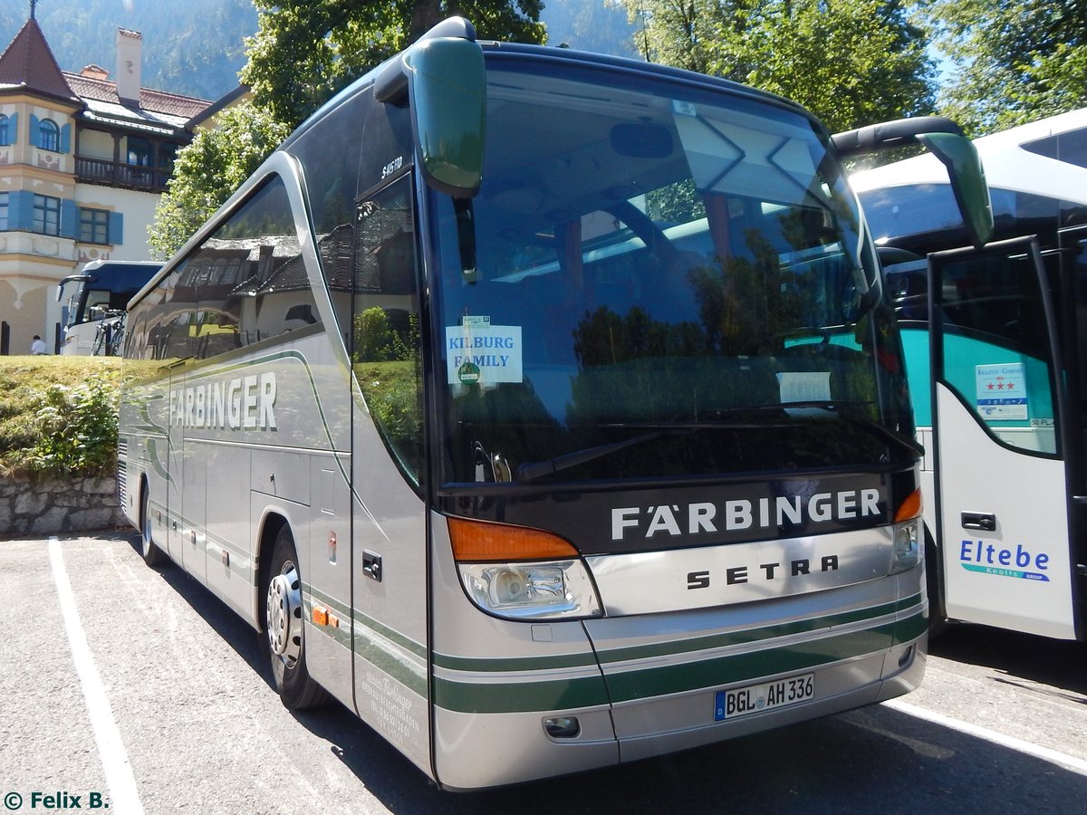 Setra 415 HD von Färbinger aus Deutschland in Hohenschwangau.