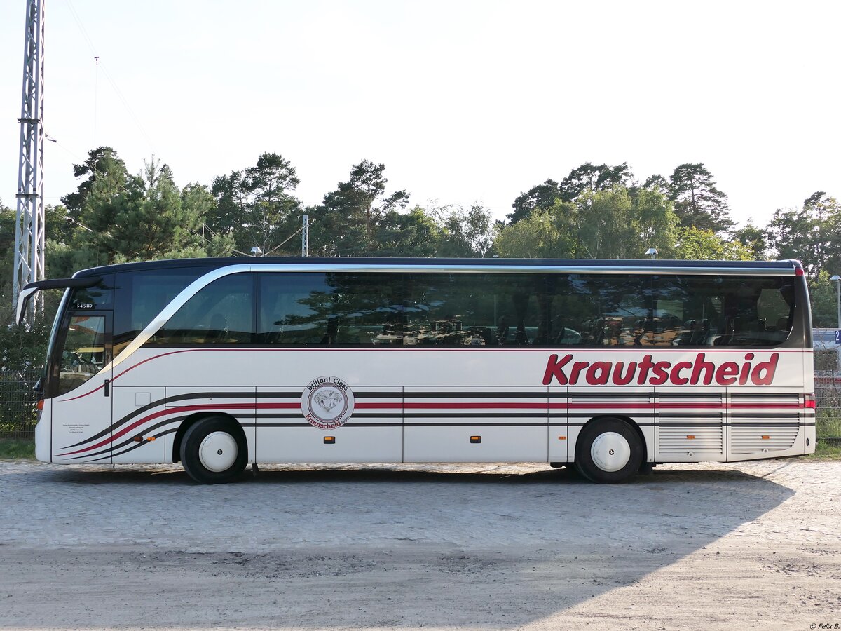 Setra 415 HD von Krautscheid aus Deutschland in Binz. 