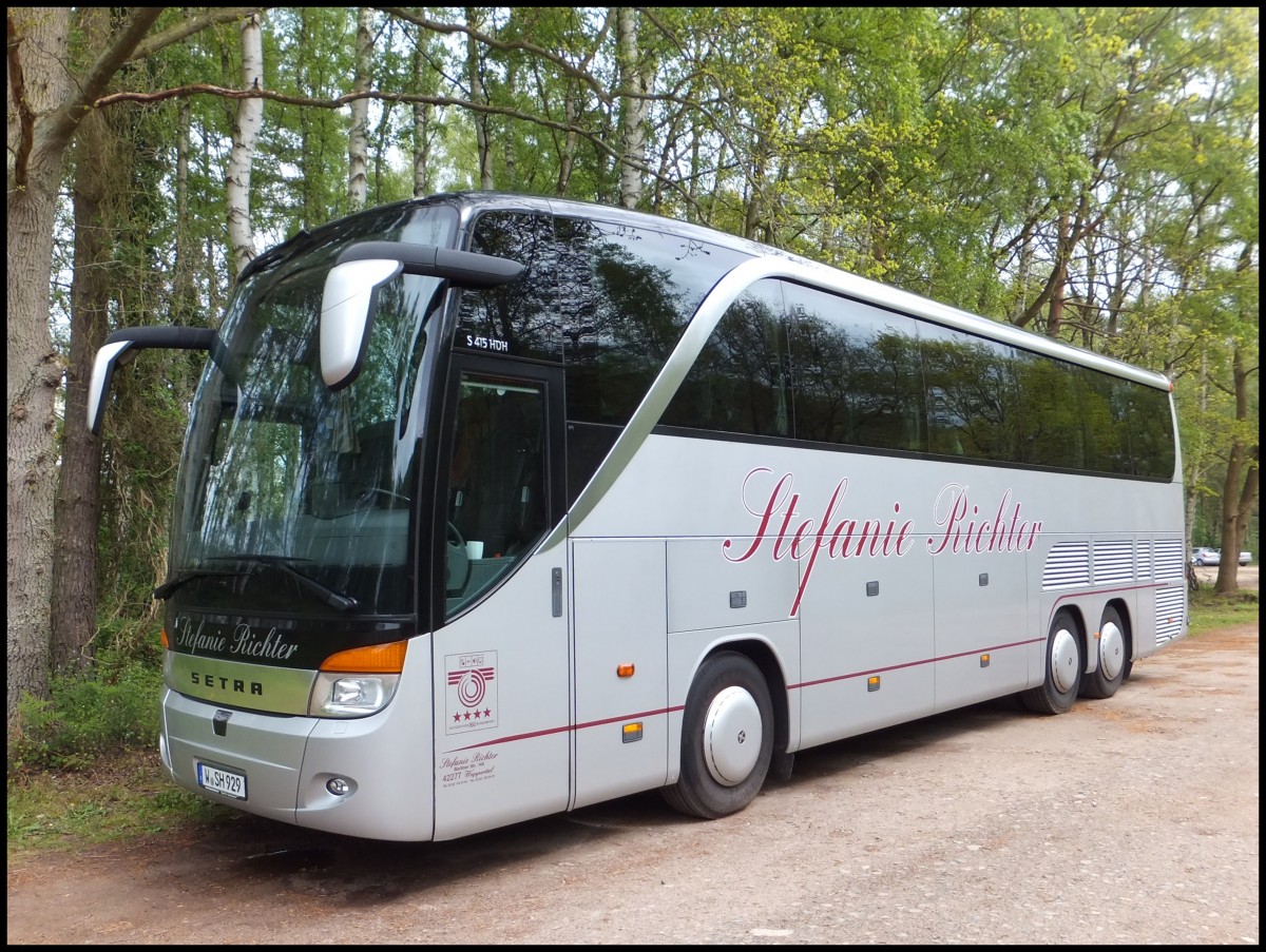 Setra 415 HDH von Stefanie Richter aus Deutschland in Binz.