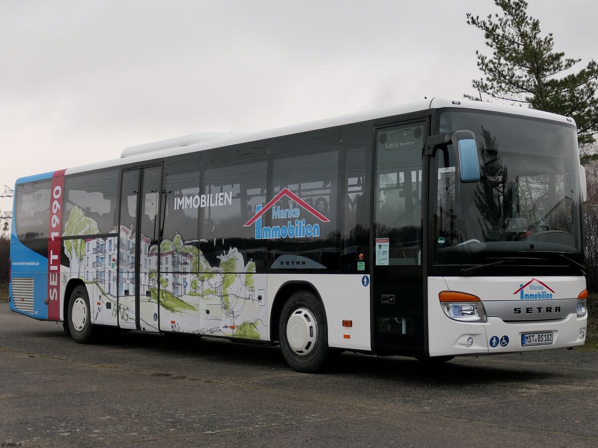 Setra 415 LE Business von Becker-Strelitz Reisen aus Deutschland in Neubrandenburg. 