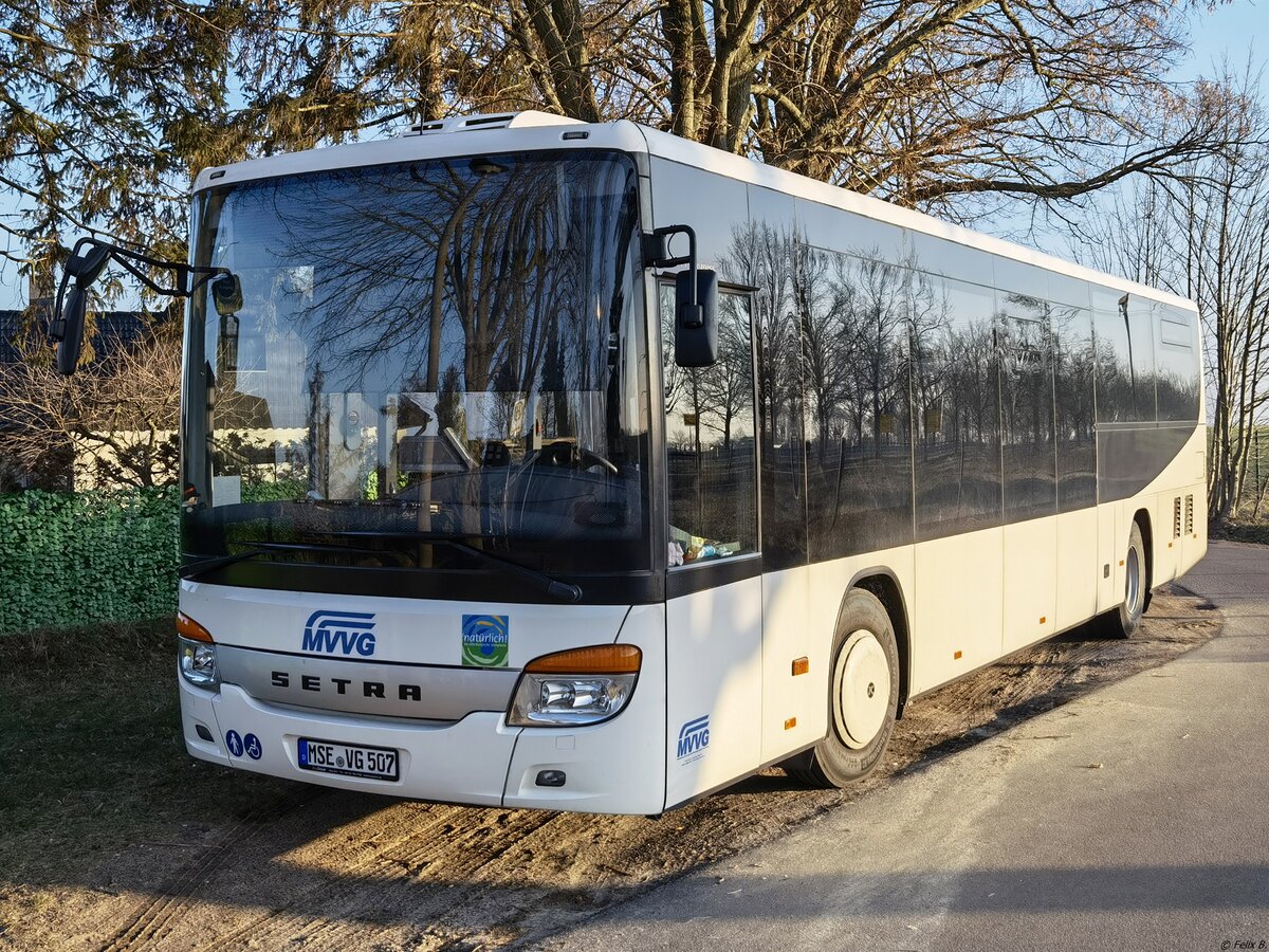 Setra 415 LE Business der MVVG in Quetzin.