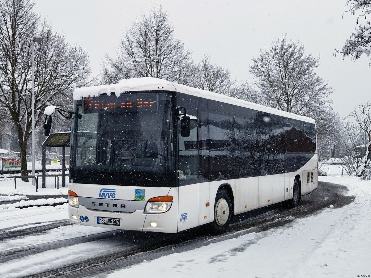 Setra 415 LE Business der MVVG in Malchow.