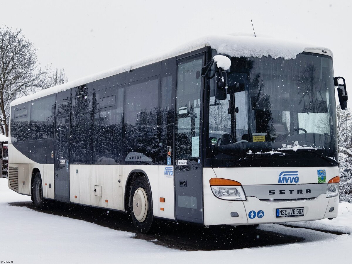 Setra 415 LE Business der MVVG in Malchow.