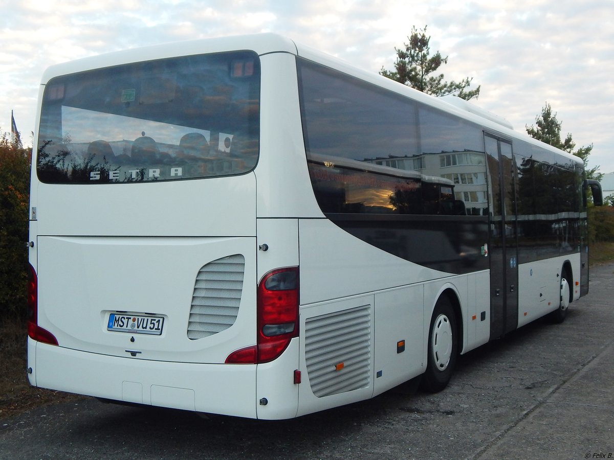 Setra 415 LE Business von Unger aus Deutschland in Neubrandenburg.