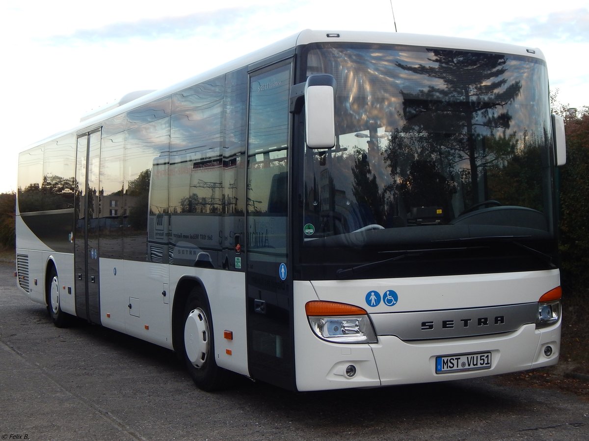 Setra 415 LE Business von Unger aus Deutschland in Neubrandenburg.