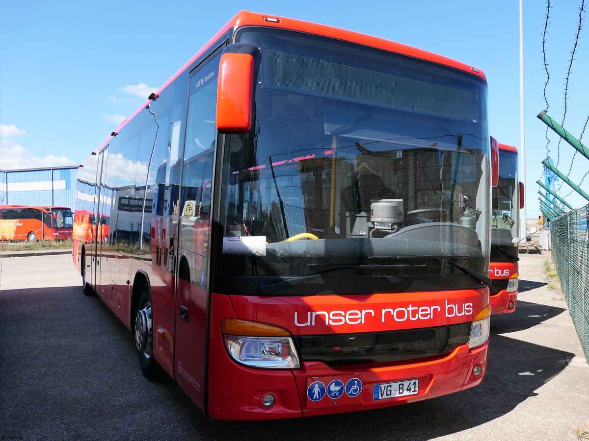 Setra 415 LE Business von URB aus Deutschland in Ueckermünde.