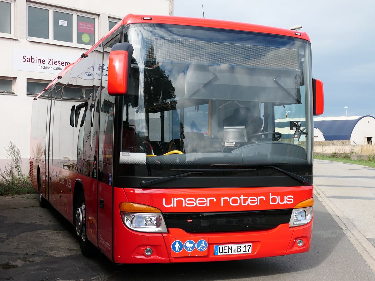 Setra 415 LE Business von URB aus Deutschland in Ueckermünde.