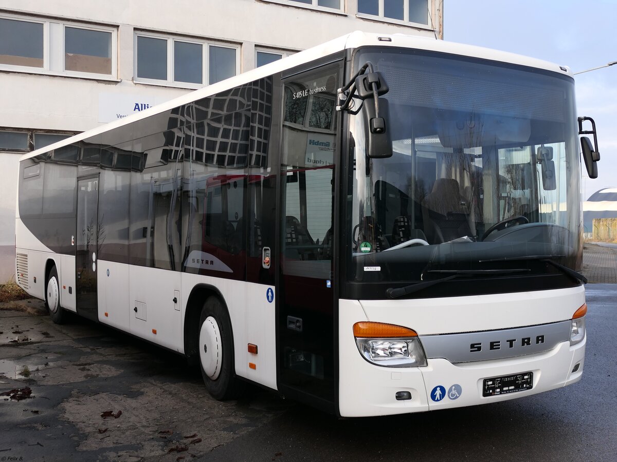 Setra 415 LE Business von URB aus Deutschland (ex Fecht - SIG-GF 900) in Ueckermünde.