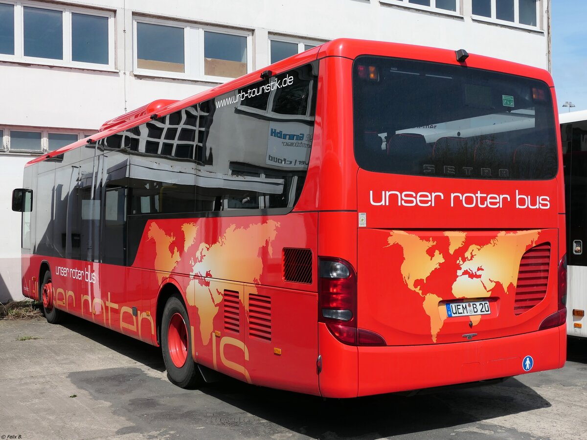 Setra 415 LE Business von URB aus Deutschland in Ueckermünde.